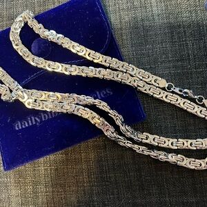 Long chain necklace